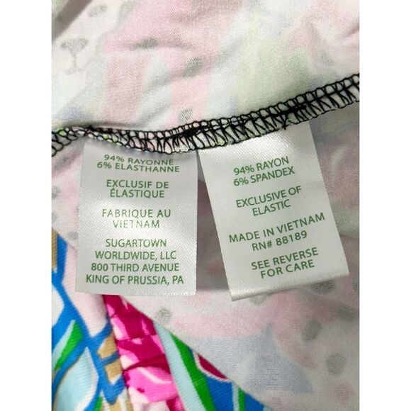 Lilly Pulitzer Women's Mistral Maxi Onyx Jaguar Jungle Dress Multicolor Large - Picture 11 of 14